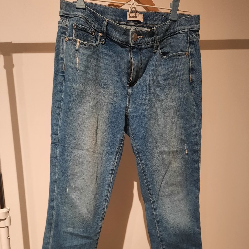 Loft Modern Denim Crop Size 6 Petite